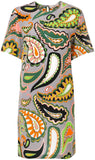 Paisley Print Dress