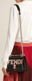 Kan I MCL Leather Shoulder Bag - Black, Peonia Pink, Pearl Gray