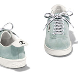 Suede Logo Sneakers