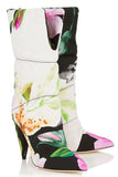 'Sara' 100 Floral Jacquard Boots
