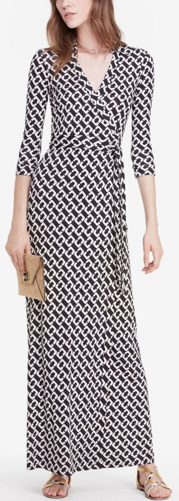 'Abigail' Maxi Wrap Dress - DESIGNER INSPIRED FASHIONS