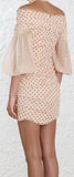 Painted Heart Contour Mini Dress