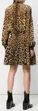 Leopard Print Silk Dress | DESIGNER INSPIRED FASHIONS