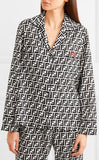 FF Logo Pajama Top and Pant Set