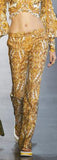 'Zippy' Paisley-Print Flared Pants | DESIGNER INSPIRED FASHIONS