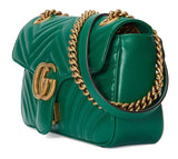 GG Marmont Matelass̩ Shoulder Bag - Black, Dusty Pink, Green