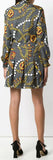 Jewels Print Twill Short Dress *Low Stock*