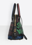 Ville Graffiti Top Handle Bag