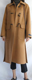 Toggle-Button Wool Cashmere Coat - Camel or Black