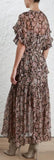 Bowerbird Frill Silk Dress - DESIGNER INSPIRED FASHIONS