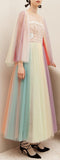 'Aegir' Embroidered Tulle Dress