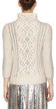 Embellished Wool-Blend Sweater
