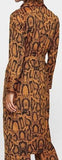 Long Snake Print Shirt