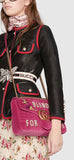 Blind for Love GG Marmont Embroidered Medium Bag