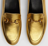 'Jordaan' Metallic Leather Loafers - (Purple, Gold, Silver) - DESIGNER INSPIRED FASHIONS