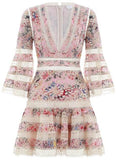 'Lovelorn' Floral Flutter Dress