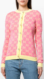 GG Jacquard Cardigan Sweater