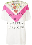 'Dans Mon Pays On M'Appelai L'Amour' T-shirt