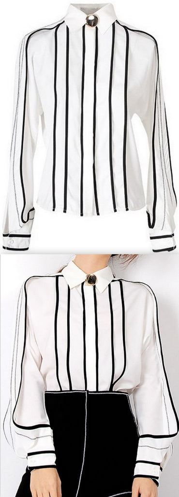 Paneled Blouse