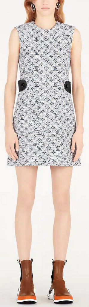Sleeveless Dress with Waist Detail