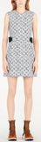 Sleeveless Dress with Waist Detail