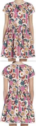 Floral-Embroidered Mini Dress *Low Stock*