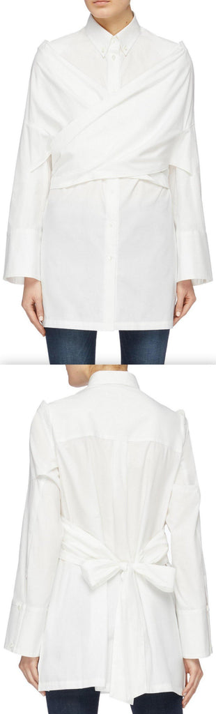 Wrap Panel Shirt