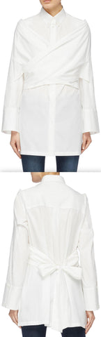 Wrap Panel Shirt