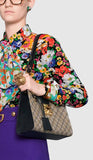 Padlock Small GG Bees Shoulder Bag