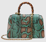 Python Top Handle Bag | DESIGNER INSPIRED FASHIONS