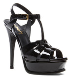 Tribute Patent Sandal-Black - DESIGNER INSPIRED FASHIONS
