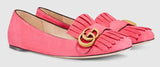 Suede Ballet Flat, Pink | DESIGNER INSPIRED FASHIONS