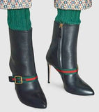 'Sylvie' Leather Ankle Boots