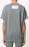 Sequinned Short-Sleeved Sweatshirt