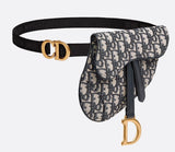 Obliques Saddle Belt Bag - Blue or Red