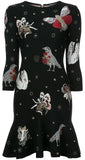 Bird and Fairy Intarsia Dress