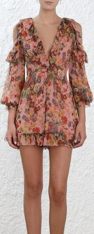 'Lovelorn' Frill Playsuit