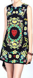 Embellished Mini Dress