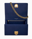 Diorama Bag in Studded Leather - Blue or Red