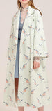 Bird & Floral Embroidered Long Wool & Cashmere Coat - DESIGNER INSPIRED FASHIONS
