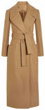 Double-Breasted Wool Blend Twill Coat - DESIGNER INSPIRED FASHIONS