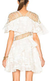 'Mischief' Layer Dress in White - DESIGNER INSPIRED FASHIONS