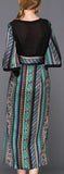 Multicolored Printed Midi Dress - DESIGNER INSPIRED FASHIONS