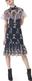 'Fresco' Embroidered Lace Dress