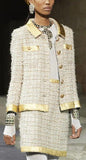 Gold-Trim Tweed Jacket | DESIGNER INSPIRED FASHIONS
