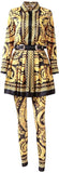 Baroque Printed Shirt, Skirt and Legging Set