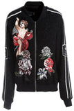 Embroidered Bomber Jacket