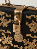 Embellished Box-Bag
