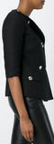 Double Breasted Half-Sleeve Jacket - DESIGNER INSPIRED FASHIONS