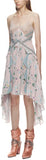Printed Floral Handkerchief Dress